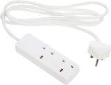 LUXE DIVA Extension Lead 2 Way 2 Metre