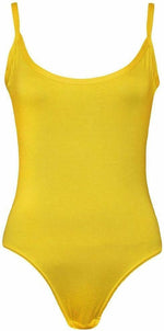 Load image into Gallery viewer, Womens Strappy Sleeveless Ladies Camisole Vest Bodysuit Leotard Top - 8-26

