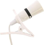 Load image into Gallery viewer, Clip Desk Lamp Holder UK Plug Light Bulb Socket Base with Switch, Scratch Free Clip &amp; 2M Cable Fixed Portable On The Desk Table Socket Pin Bulb Holder Ideal for Lighting at Home, &amp; Shop
