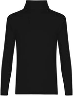 Load image into Gallery viewer, Kids Unisex Girls Boys Rib Polo Neck Top Turtle Neck Long Sleeve Rib Tops Size 5-13 Years
