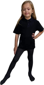 Load image into Gallery viewer, Boys Girls Plain Polo Shirts Kids Summer Short Sleeve School T-Shirts Top School Shirts Uniform PE Top Gym
