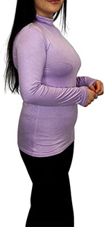 Load image into Gallery viewer, Ladies Polo Roll Neck Long Sleeve Turtle Neck Plain Jumpers for Women Top Womens Ladies New Plain Turtle Polo Roll Neck Long Sleeve Stretch Jumper T-Shirt Tee Top 8-14
