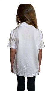 Load image into Gallery viewer, Boys Girls Plain Polo Shirts Kids Summer Short Sleeve School T-Shirts Top School Shirts Uniform PE Top Gym
