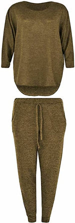 Load image into Gallery viewer, Kids Tracksuit Girls 2 Piece Track Suit Set High Low Top and Bottoms Jogging Suits New Age 5 6 7 8 9 10 11 12 13 Years
