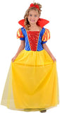LUXE DIVA Girls Snow White Fancy Dress Costume