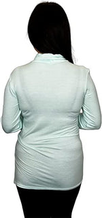 Load image into Gallery viewer, Ladies Polo Roll Neck Long Sleeve Turtle Neck Plain Jumpers for Women Top Womens Ladies New Plain Turtle Polo Roll Neck Long Sleeve Stretch Jumper T-Shirt Tee Top 8-14
