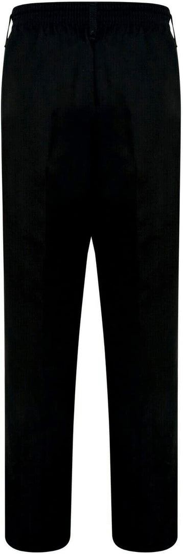 Boys School Uniform Half Elastic Waist Zip & Clip Trouser Boys Zip & Clip School Uniform Pants Boys Pull Up School Trousers 4-15 Years