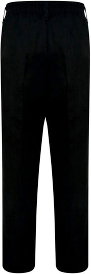 Boys School Uniform Half Elastic Waist Zip & Clip Trouser Boys Zip & Clip School Uniform Pants Boys Pull Up School Trousers 4-15 Years