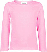 Load image into Gallery viewer, Girls Boy Kids Plain Basic Long Sleeve Round Neck T-Shirt Stretch School Tee Top 7-13 Years
