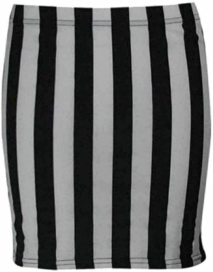 Womens Print Ladies Stretch Bodycon Elasticated Jersey Short Mini Skirt