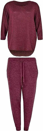 Load image into Gallery viewer, Kids Tracksuit Girls 2 Piece Track Suit Set High Low Top and Bottoms Jogging Suits New Age 5 6 7 8 9 10 11 12 13 Years
