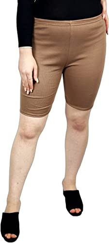 Womens Cycling Over-Knee Shorts Dancing Super Stretch Ladies Dancing Walking Running Gym Biker Active Casual Sports Yoga Pants
