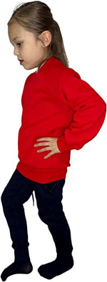 Load image into Gallery viewer, Kids Sweatshirt Boys and Girls Pullover Jumper Unisex Long Sleeve T-Shirts Tops Spring Autumn Solid Color Casual Sweater for 3-15 Years
