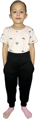 Load image into Gallery viewer, Kids Fleece Jogging Bottoms Boys Girls Sports PE Joggers Children Unisex Casual Fleece Pull On Trouser
