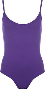 Load image into Gallery viewer, Womens Strappy Sleeveless Ladies Camisole Vest Bodysuit Leotard Top - 8-26
