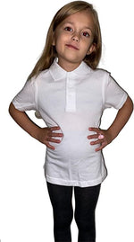 Load image into Gallery viewer, Boys Girls Plain Polo Shirts Kids Summer Short Sleeve School T-Shirts Top School Shirts Uniform PE Top Gym
