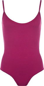 Load image into Gallery viewer, Womens Strappy Sleeveless Ladies Camisole Vest Bodysuit Leotard Top - 8-26
