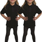 Boys Girls Plain Polo Shirts Kids Summer Short Sleeve School T-Shirts Top School Shirts Uniform PE Top Gym