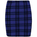 Load image into Gallery viewer, Womens Print Ladies Stretch Bodycon Elasticated Jersey Short Mini Skirt
