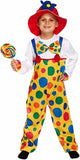LUXE DIVA Kids Clown Trousers Fancy Dress