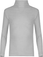 Load image into Gallery viewer, Kids Unisex Girls Boys Rib Polo Neck Top Turtle Neck Long Sleeve Rib Tops Size 5-13 Years
