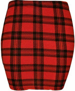 Load image into Gallery viewer, Womens Print Ladies Stretch Bodycon Elasticated Jersey Short Mini Skirt
