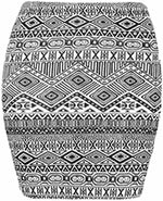 Load image into Gallery viewer, Womens Print Ladies Stretch Bodycon Elasticated Jersey Short Mini Skirt

