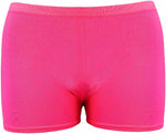 Load image into Gallery viewer, Kids Microfiber HOT Pants Girls Knickers Lycra Dance Shorts Gym NEON Party Dress Costume 5-12 Years of Age
