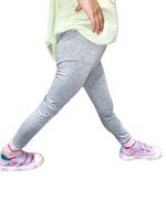 Load image into Gallery viewer, Girls Plain Legging Full Length Kids Children Teen Basic Stretchy Full Length Ages  5 6 7 8 9 10 11 12 13 Dance Stretch Teen 20+ Colours
